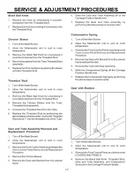 Предварительный просмотр 18 страницы MONTAGUE Salamander SB36 Instruction Manual