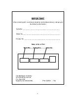 Preview for 12 page of MONTAGUE Vectaire SL2-70 Instruction Manual