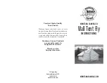 MONTANA CANVAS Wall Tent Fly Instructions preview