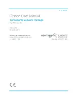 Montana Instruments Cryostation s Series User Manual preview