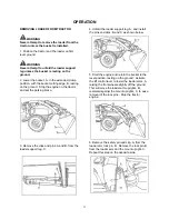 Preview for 10 page of Montana 100 Operator'S Manual