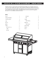 Предварительный просмотр 2 страницы Montana GRILL 6 Owner'S Manual