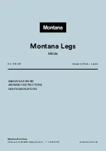 Предварительный просмотр 1 страницы Montana MB126 Assembly Instructions Manual