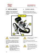 Предварительный просмотр 16 страницы Montanari Marco evolution 130 Use And Maintenance Handbook