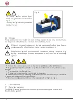 Preview for 14 page of Montanari MGV20 Series Use And Maintenance