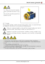 Preview for 17 page of Montanari MGV25 Series Use And Maintenance