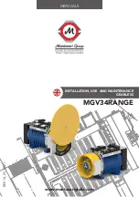 Montanari MGV34 Series Use And Maintenance preview