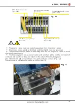 Preview for 19 page of Montanari MGX80 Installation, Use And Maintenance Manual