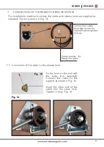 Preview for 21 page of Montanari MGX80 Installation, Use And Maintenance Manual