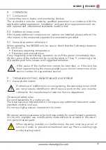 Preview for 25 page of Montanari MGX80 Installation, Use And Maintenance Manual