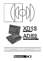 Montarbo AD52 Instruction Manual preview