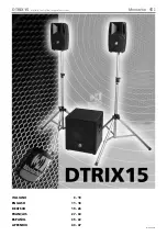 Preview for 2 page of Montarbo DTRIX15 Instruction Manual