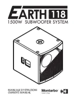 Montarbo Earth 118 Owner'S Manual preview