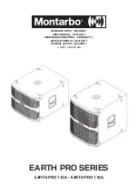 Montarbo EARTH PRO 115A Series User Manual preview