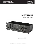 Montarbo FiveO MATRIX54 Owner'S Manual предпросмотр