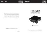 Montarbo FiveO RIO A2 Owner'S Manual preview