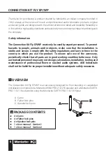 Preview for 6 page of Montarbo Fly EP/WP User Manual