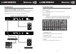 Предварительный просмотр 7 страницы Montarbo LION 2-1500 Owner'S Manual