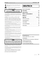 Предварительный просмотр 11 страницы Montarbo M11A Instruction Manual