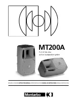 Preview for 1 page of Montarbo MT200A Instruction Manual