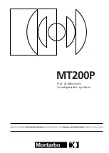 Montarbo MT200P Instruction Manual preview