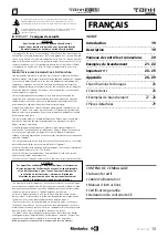 Preview for 18 page of Montarbo TANK12SA User Manual