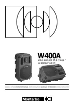 Montarbo W400A Instruction Manual preview