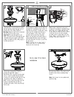 Предварительный просмотр 4 страницы Monte Carlo Fan Company 014817595710 Owner'S Manual And Installation Manual
