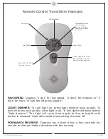 Предварительный просмотр 7 страницы Monte Carlo Fan Company 3ACR52XXD Series Owner'S Manual And Installation Manual