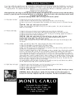 Предварительный просмотр 7 страницы Monte Carlo Fan Company 3ASR52XXD Series Owner'S Manual