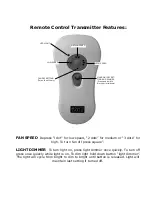 Предварительный просмотр 8 страницы Monte Carlo Fan Company 3BvR52XXd-L Series Owner'S Manual