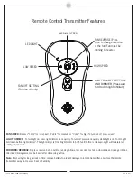 Предварительный просмотр 6 страницы Monte Carlo Fan Company 3CLYR52 D-V1 Series Owner'S Manual And Installation Manual