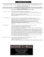 Предварительный просмотр 6 страницы Monte Carlo Fan Company 3MO52 Owner'S Manual