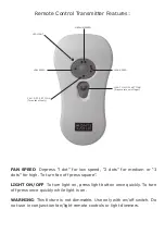 Предварительный просмотр 6 страницы Monte Carlo Fan Company 3MRR52-D Series Manual