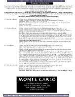 Предварительный просмотр 5 страницы Monte Carlo Fan Company 3TF24 Series Owner'S Manual