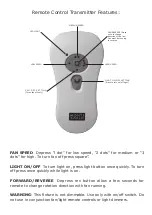 Предварительный просмотр 5 страницы Monte Carlo Fan Company 3VTR38D Series Manual