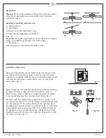 Предварительный просмотр 3 страницы Monte Carlo Fan Company 44XX Series Fan Owner'S Manual And Installation Manual