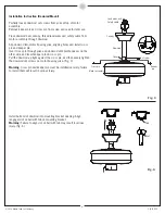 Предварительный просмотр 4 страницы Monte Carlo Fan Company 44XX Series Fan Owner'S Manual And Installation Manual