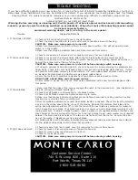 Предварительный просмотр 5 страницы Monte Carlo Fan Company 4CO28 Series Owner'S Manual