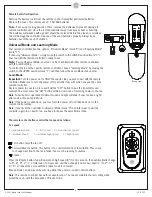 Предварительный просмотр 6 страницы Monte Carlo Fan Company 4SBWR56 Series Owner'S Manual