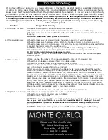 Предварительный просмотр 8 страницы Monte Carlo Fan Company 4vG28XXd-L series Installation Instructions Manual