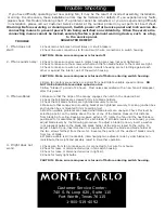 Предварительный просмотр 4 страницы Monte Carlo Fan Company 5AB52 Series Owner'S Manual