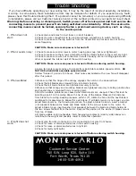 Предварительный просмотр 6 страницы Monte Carlo Fan Company 5AHR60 Series Owner'S Manual