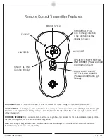 Предварительный просмотр 7 страницы Monte Carlo Fan Company 5AZR56XX Series Owner'S Manual And Installation Instructions