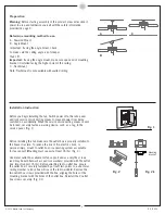 Предварительный просмотр 3 страницы Monte Carlo Fan Company 5BHM60 Series Owner'S Manual And Installation Manual