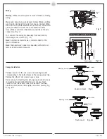 Предварительный просмотр 6 страницы Monte Carlo Fan Company 5BHM60 Series Owner'S Manual And Installation Manual