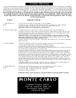 Предварительный просмотр 5 страницы Monte Carlo Fan Company 5BY52XX Series Owner'S Manual