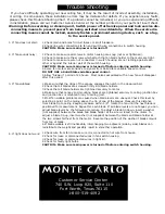 Предварительный просмотр 5 страницы Monte Carlo Fan Company 5CE52 Series Owner'S Manual