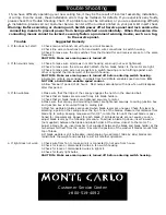 Предварительный просмотр 7 страницы Monte Carlo Fan Company 5CLR66XXD Series Owner'S Manual