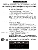 Preview for 8 page of Monte Carlo Fan Company 5CNR52XXD-L Series Owner'S Manual